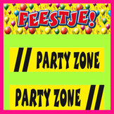 Overige versieringen verjaardag  width=