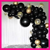 Zwarte ballonnen  width=