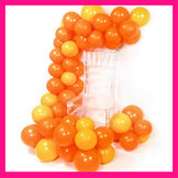 Oranje ballonnen  width=