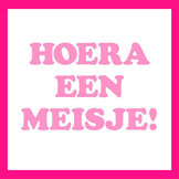 Hoera een Meisje  width=
