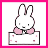 Nijntje roze  width=