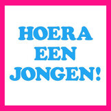 Hoera een Jongen  width=
