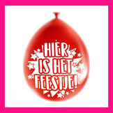 Verjaardag ballonnen latex  width=