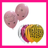 Dieren latex ballonnen  width=