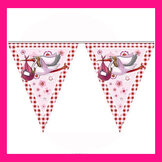 Vlaggenlijnen baby  width=