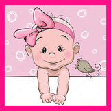 Geboorte meisje  width=