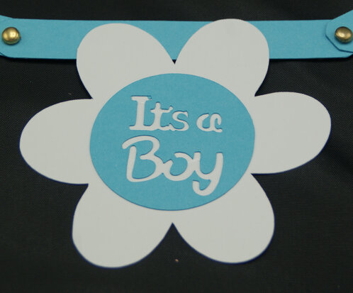 IT'S a BOY Geboorteslinger met naam