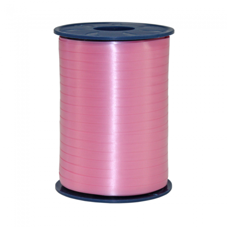 Krullint roze 5 mm rol 500 meter