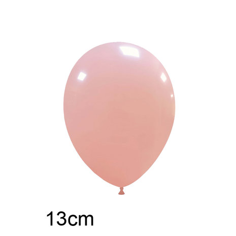 matte pastel ballonnen baby roze