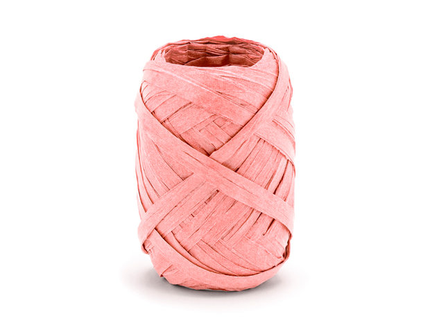 raffia lint peach perzik 0 m