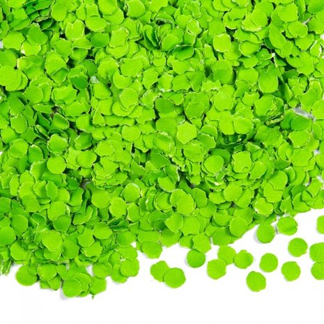 confetti appel lime groen 8mm