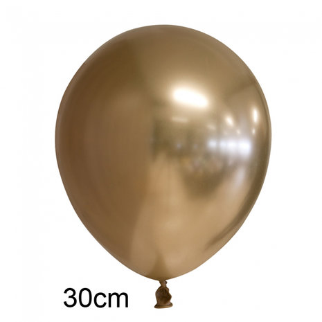 Chrome goud ballonnen