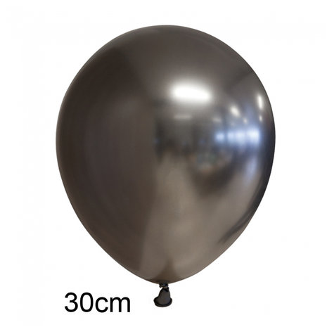 chrome ballonnen zwart/antraciet space grey