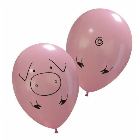 Varkentje / piggy ballonnen, 30cm