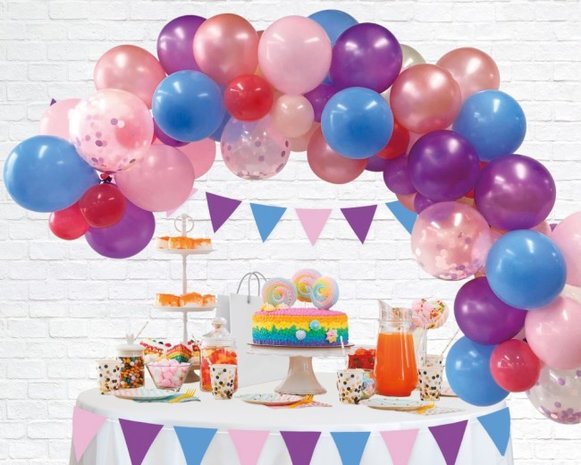 DIY ballon deco kit pastel