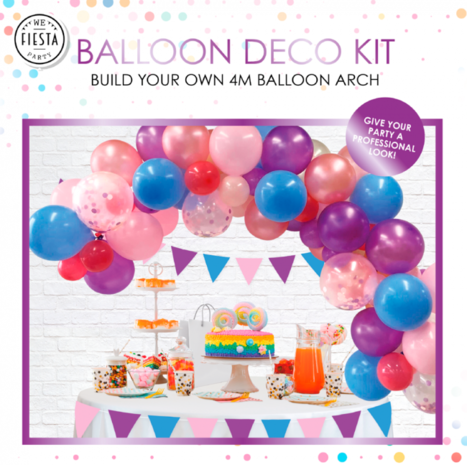 DIY ballon deco kit pastel