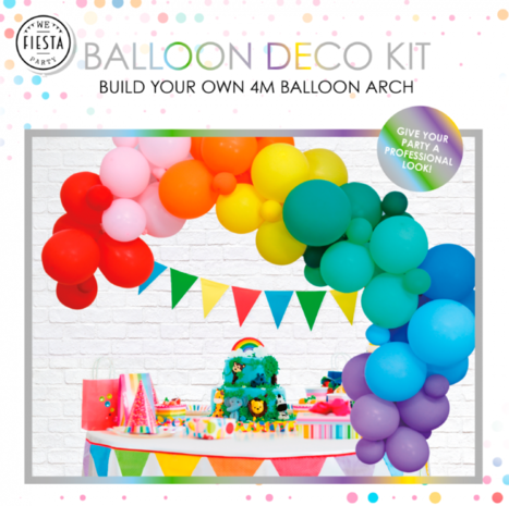 DIY ballon deco kit Rainbow