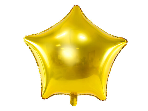 Ster folieballon Goud, 70cm