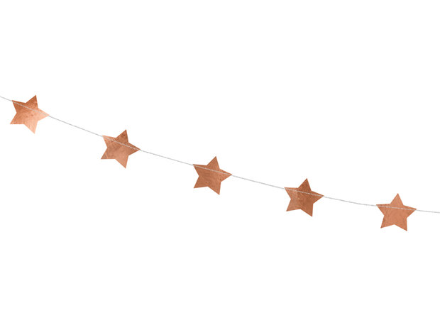 rose gold stars slinger, 3,6 m