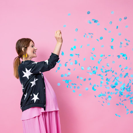 gender reveal confetti ballon