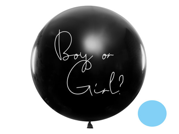 gender reveal confetti ballon