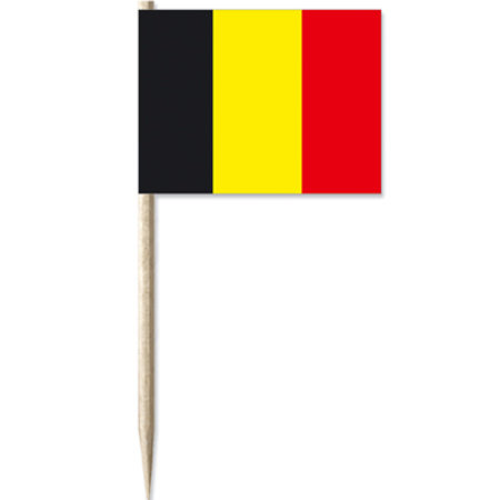 prikkers Belgische vlaggetjes