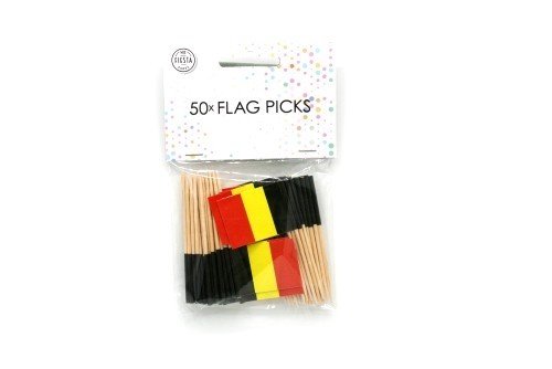 prikkers Belgische vlaggetjes