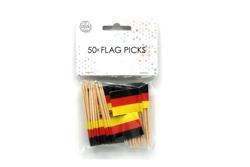 prikkers Duitse vlaggetjes