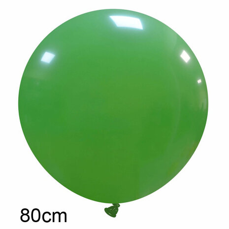 Groen  XL ballon, 80 cm