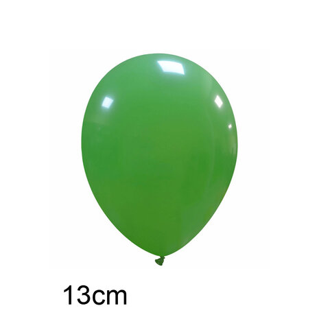Groen ballonnen klein 13 cm 5 inch