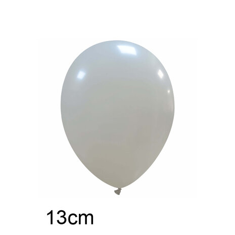 Grijs ballonnen 13 cm 5 inch