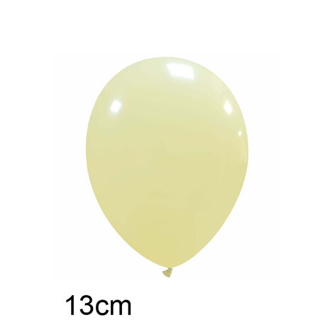 ivoor ballonnen 13 cm
