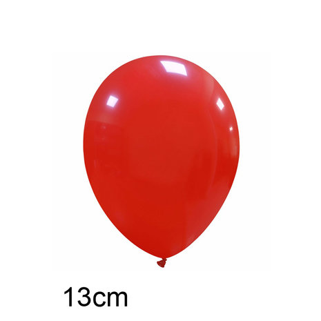 Rode ballonnen 13cm