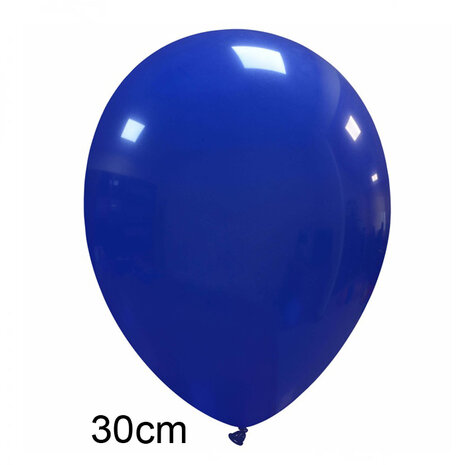 Donkerblauwe ballonnen