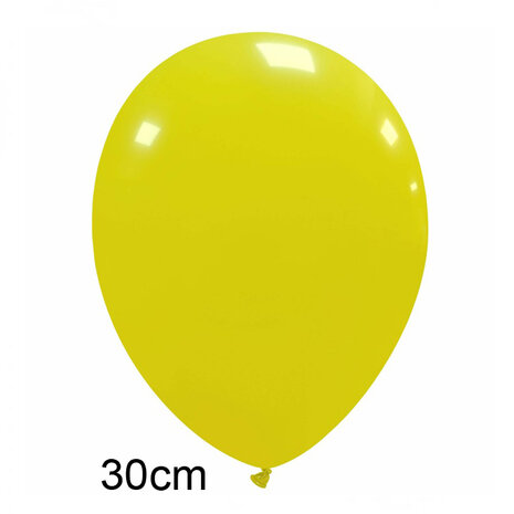 Gele ballonnen