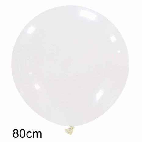 Transparant / doorzicht XL ballon, 80 cm