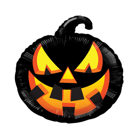 pumpkin halloween folieballon, 45cm