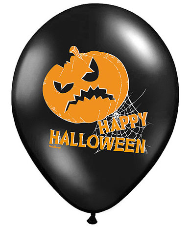 Happy Halloween pumpkin ballonnen, 30 cm