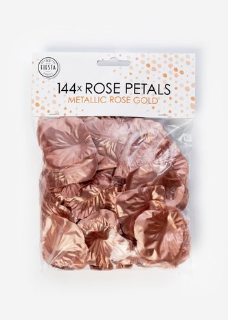 Rozenblaadjes rose gold, 144 st.