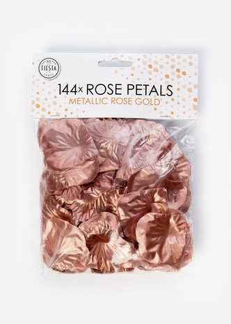 Rozenblaadjes rose gold, 144 st.