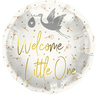 Welcome Little One folieballon, 45cm