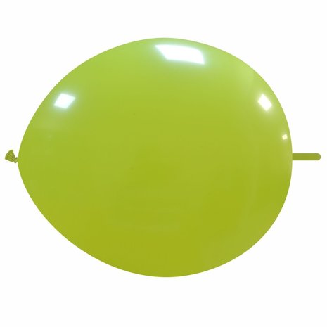 knoopballonnen lime groen