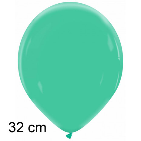 Pine green (groen) ballonnen, 32 cm / 13 inch