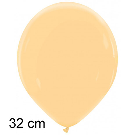 Apricot ballonnen, 32 cm / 13 inch