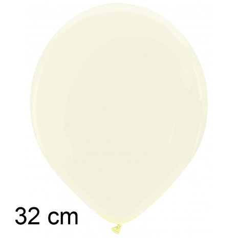 Vanilla ballonnen, 32 cm / 13 inch