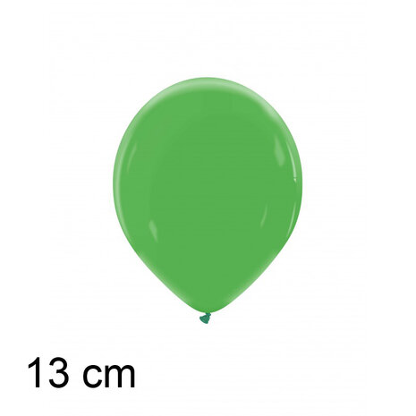 Crocodile green (groen) ballonnen, 13 cm / 5 inch