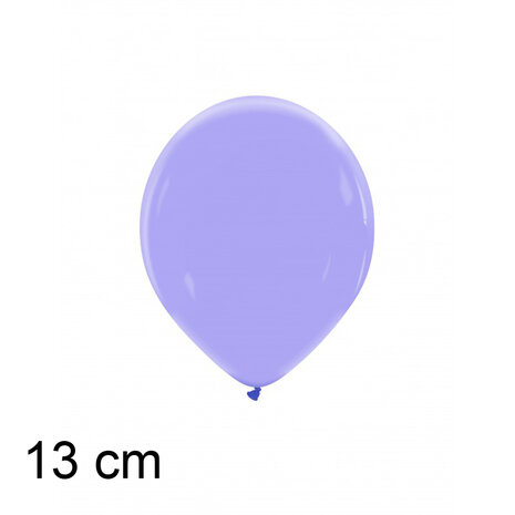 persian blue / blauw ballonnen, 13 cm / 5 inch