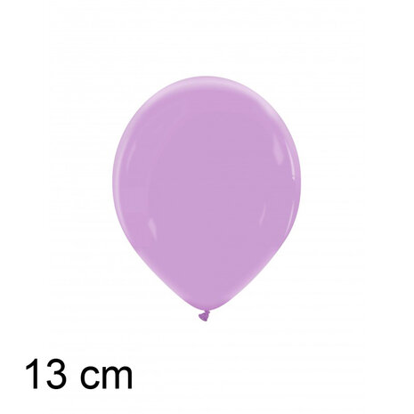 Iris / paars ballonnen, 13 cm / 5 inch