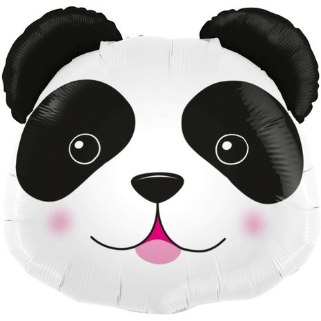 Panda shape folieballon, 74 cm