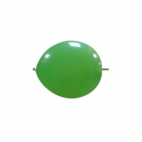 Kleine groene knoop (link) ballonnen, 13 cm